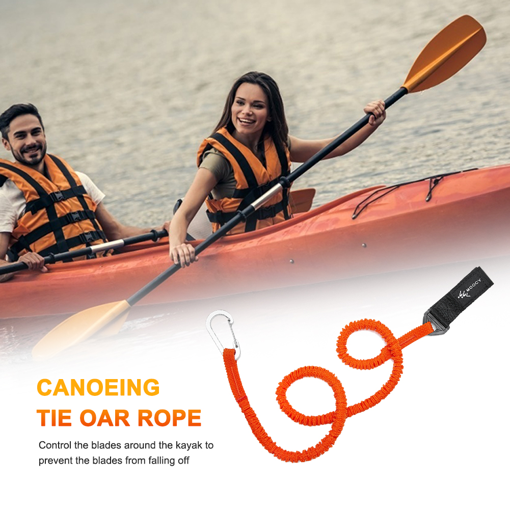 10-1PCS Elastic Kayak Canoe Pa - Fishing Kayak Paddle Leash ulasan dan harga