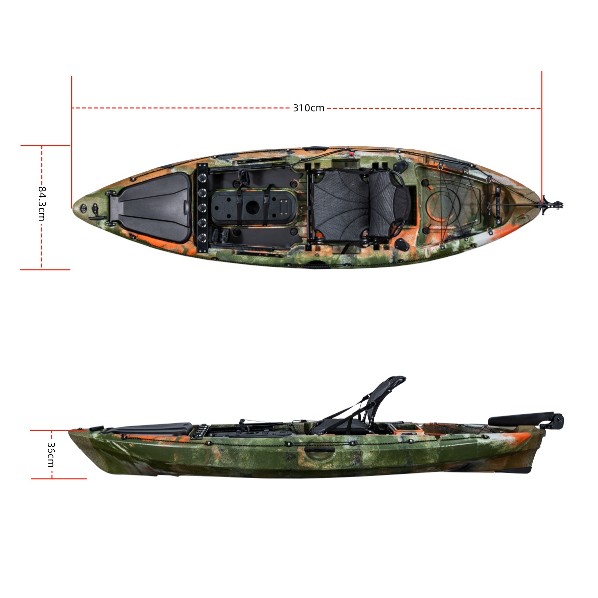 LSF First-class Single Fishing - Fishing Kayak Rod Holder ulasan dan harga